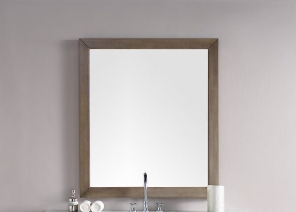 James Martin 305-M48-WWW Chicago 48 Inch Mirror in Whitewashed Walnut