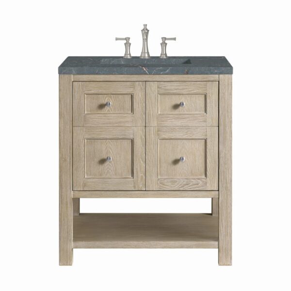 James Martin JM 330-V30 Breckenridge 30 Inch Free-Standing Single Sink Bathroom Vanity with 3 CM Top