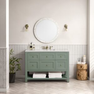 James Martin 330-V48 Breckenridge 47 7/8 Inch Free-Standing Single Sink Bathroom Vanity Cabinet Only