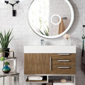 James Martin 388-V36-LTO-BN Columbia 36 Inch Single Vanity in Latte Oak