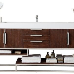 James Martin 388-V72S-CFO-BN Columbia 72 Inch Single Vanity in Coffee Oak