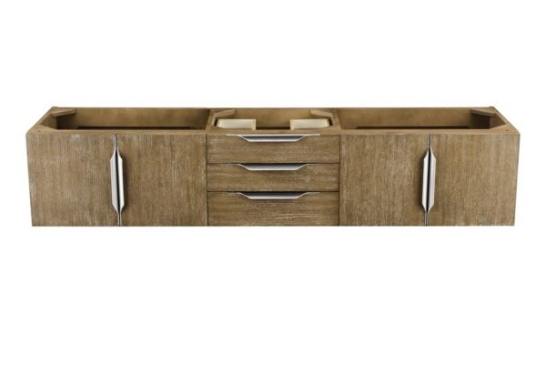 James Martin 389-V72S-LTO-A Mercer Island 72 Inch Single Vanity in Latte Oak