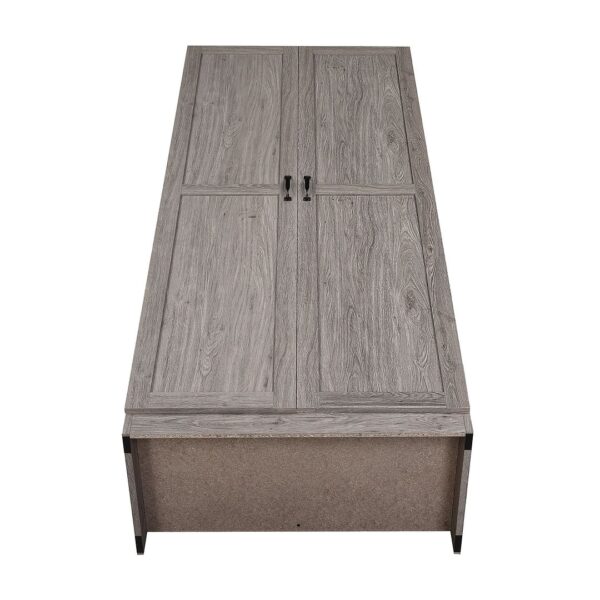 Manhattan Comfort Hopkins Modern  Storage Closet 3.0 in Grey