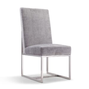 Manhattan Comfort Element Grey Dining Chairs (Set of 6)