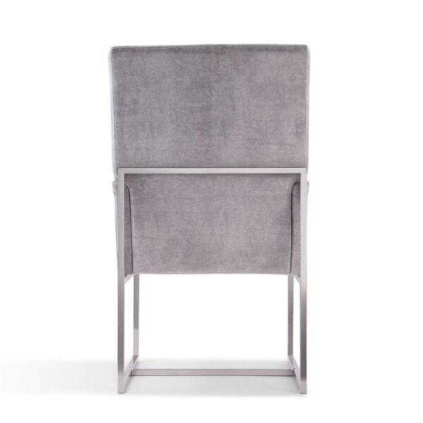 Manhattan Comfort Element Grey Dining Chairs (Set of 6)