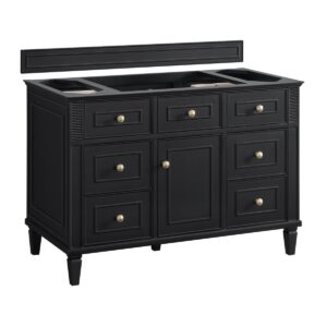 James Martin 424-V48 Lorelai 47 7/8 Inch Free-Standing Single Sink Bathroom Vanity Cabinet Only