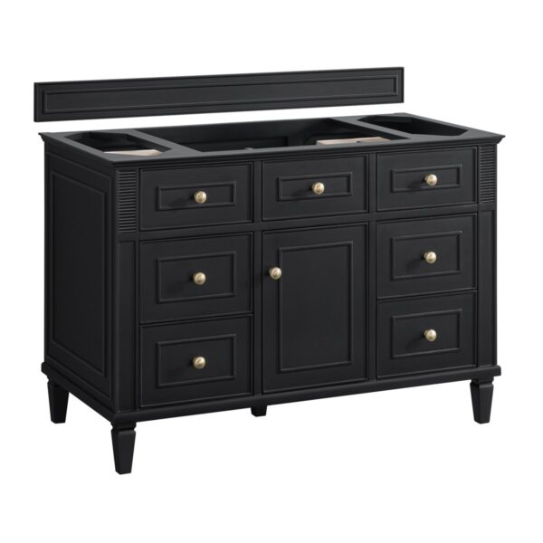 James Martin 424-V48 Lorelai 47 7/8 Inch Free-Standing Single Sink Bathroom Vanity Cabinet Only