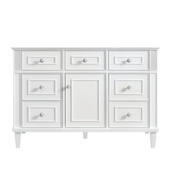 James Martin 424-V48 Lorelai 47 7/8 Inch Free-Standing Single Sink Bathroom Vanity Cabinet Only