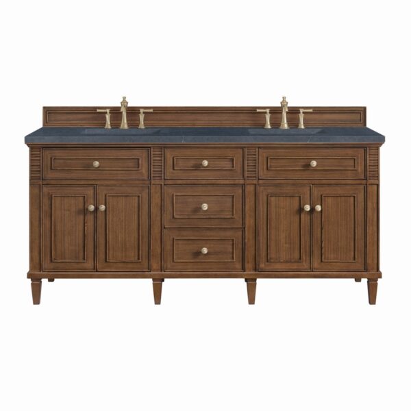 James Martin JM 424-V72 Lorelai 72 Inch Free-Standing Double Sink Bathroom Vanity with 3 CM Top