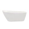 Altair 50367-BAT-WH-F Shaia 66 7/8 x 31 1/2 Inch Freestanding Soaking Acrylic Bathtub