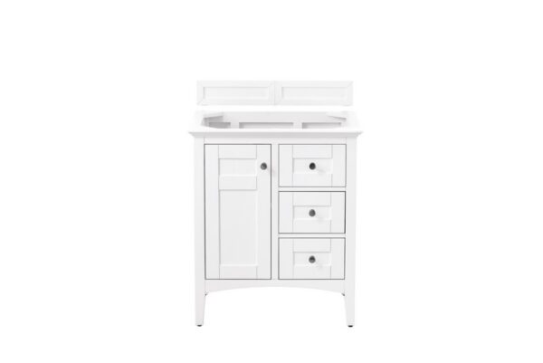 James Martin 527-V30-BW Palisades 30 Inch Single Vanity in Bright White