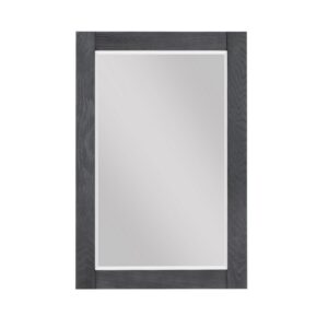 Altair 531024-MIR Ivy 24 Inch Rectangular Bathroom Wood Framed Wall Mirror