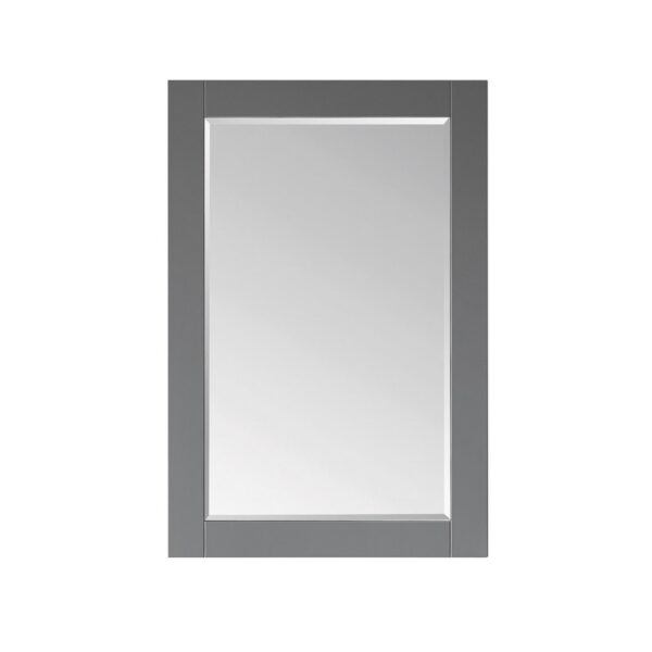 Altair 531024-MIR Ivy 24 Inch Rectangular Bathroom Wood Framed Wall Mirror