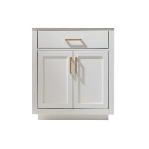 Altair 531030-CAB-NM Ivy 30 Inch Single Sink Bathroom Vanity Cabinet Only without Countertop and Mirror