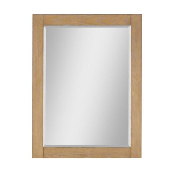 Altair 531030-MIR Ivy 27 1/4 Inch Rectangular Bathroom Wood Framed Wall Mirror