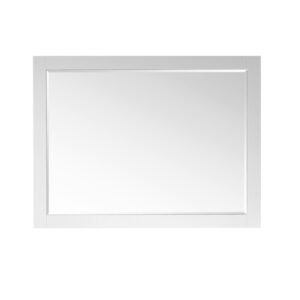 Altair 531048-MIR Ivy 48 Inch Rectangular Bathroom Wood Framed Wall Mirror