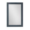 Altair 535024-MIR-CB Maribella 24 Inch Rectangular Bathroom Wood Framed Wall Mirror - Classical Blue