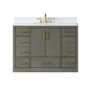 Altair 544048 Monna 48 Inch Single Bathroom Vanity with Countertop