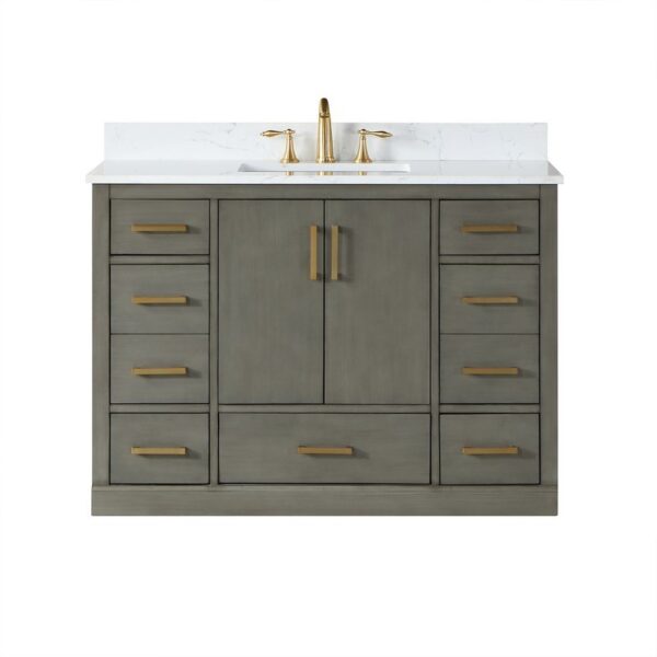 Altair 544048 Monna 48 Inch Single Bathroom Vanity with Countertop
