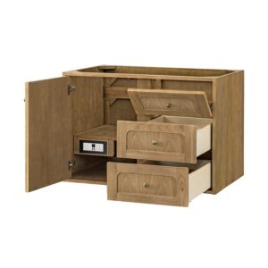 James Martin 545-V36-LNO Laurent 35 7/8 Inch Light Natural Oak Single Sink Vanity Cabinet Only