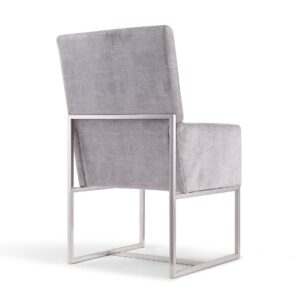 Manhattan Comfort Element Grey Dining Chairs (Set of 8)