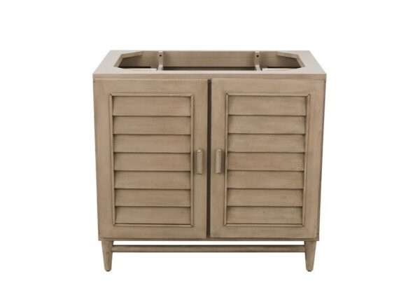 James Martin 620-V36-WW Portland 36 Inch Single Vanity in Whitewashed Walnut