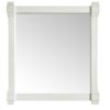 James Martin 650-M35-BW Brittany 36 Inch Mirror in Bright White