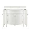 James Martin 650-V46-BW Brittany 46 Inch Single Vanity in Bright White