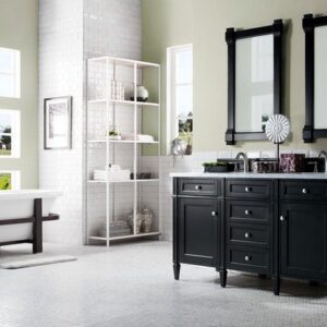 James Martin 650-V60D-BKO Brittany 59 Inch Black Onyx Double Vanity