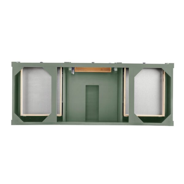 James Martin 650-V60S-SC Brittany 59 7/8 Inch Smokey Celadon Single Sink Vanity Cabinet Only