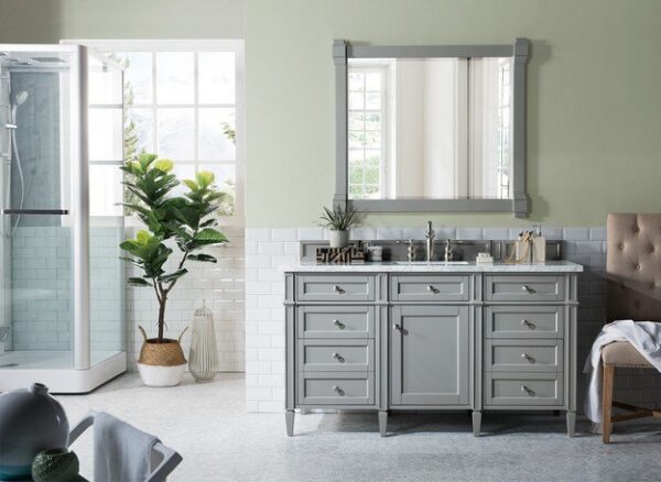 James Martin 650-V60S-UGR Brittany 59 Inch Urban Gray Single Vanity