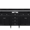 James Martin 650-V72-BKO Brittany 71 Inch Black Onyx Double Vanity