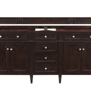 James Martin 650-V72-BNM Brittany 71 Inch Burnished Mahogany Double Vanity