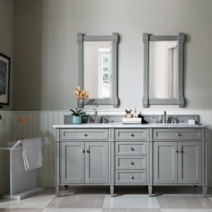 James Martin 650-V72-UGR Brittany 71 Inch Urban Gray Double Vanity