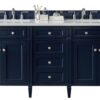 James Martin 650-V72-VBL Brittany 71 Inch Victory Blue Double Vanity