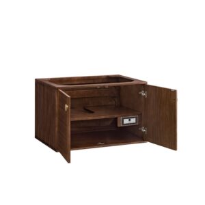 James Martin 670-V36-WLT Amberly 35 7/8 Inch Mid-Century Walnut Single Sink Vanity Cabinet Only