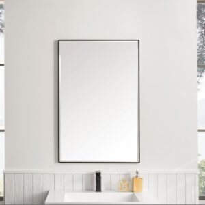 James Martin 715-M26 Rohe 26 Inch Rectangle Bathroom Mirror