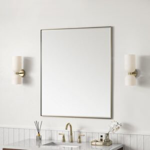 James Martin 715-M36 Rohe 36 Inch Rectangle Bathroom Mirror