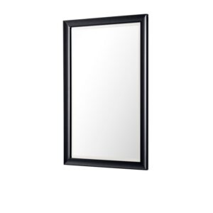 James Martin 735-M26 Glenbrooke 26 Inch Rectangle Poplar Solid Bathroom Mirror