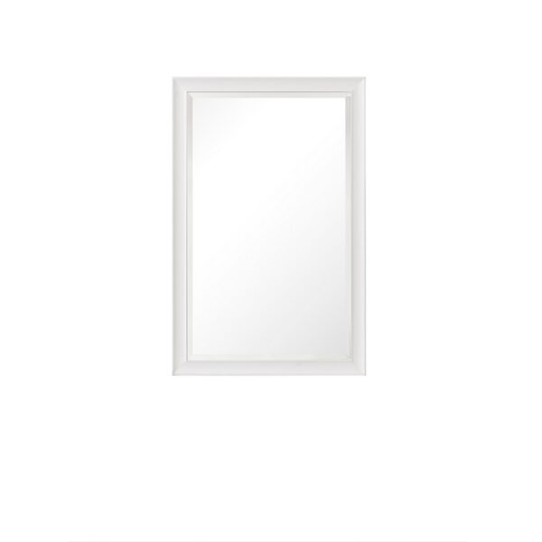 James Martin 735-M26 Glenbrooke 26 Inch Rectangle Poplar Solid Bathroom Mirror