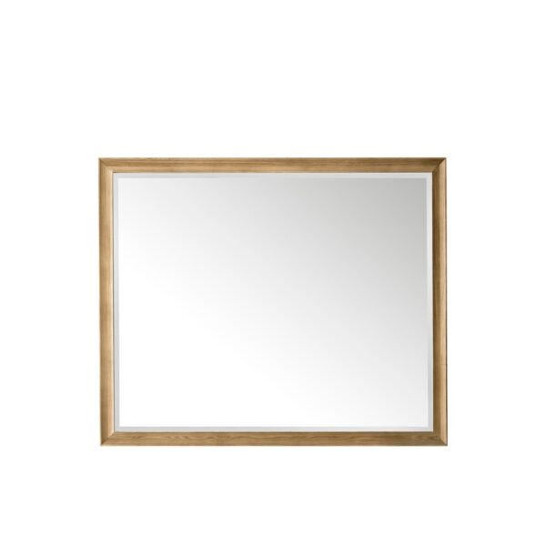 James Martin 735-M48-LNO Glenbrooke 48 Inch Rectangle Ash Solid Bathroom Mirror