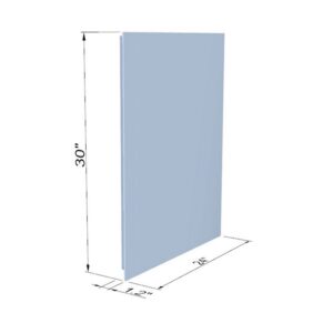 Altair 741024-LED-AC Cosenza 24 Inch Rectangle Frameless Modern LED Bathroom Vanity Mirror