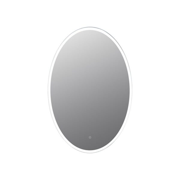 Altair 743032-LED-AC Matera 24 Inch Oval Frameless Modern LED Bathroom Vanity Mirror