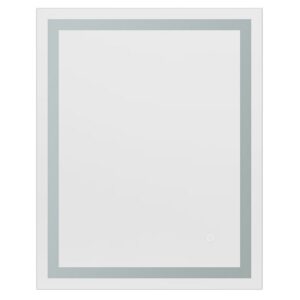 Altair 744024-LED-NF Genova 24 Inch Rectangle Frameless Modern LED Bathroom Vanity Mirror