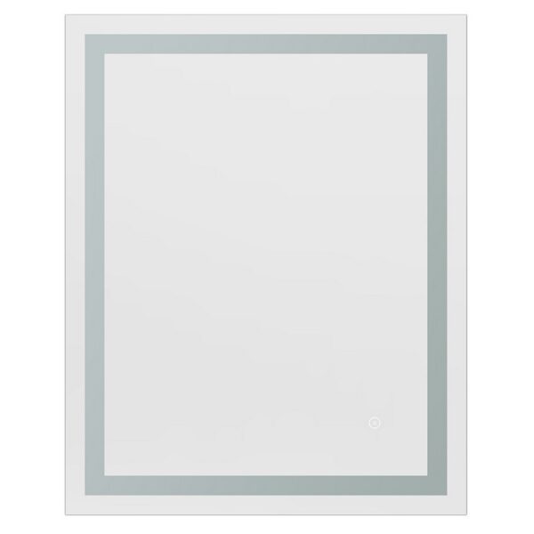 Altair 744024-LED-NF Genova 24 Inch Rectangle Frameless Modern LED Bathroom Vanity Mirror