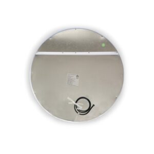 Altair 745024-LED-NF Padova 24 Inch Round Frameless Modern LED Bathroom Vanity Mirror