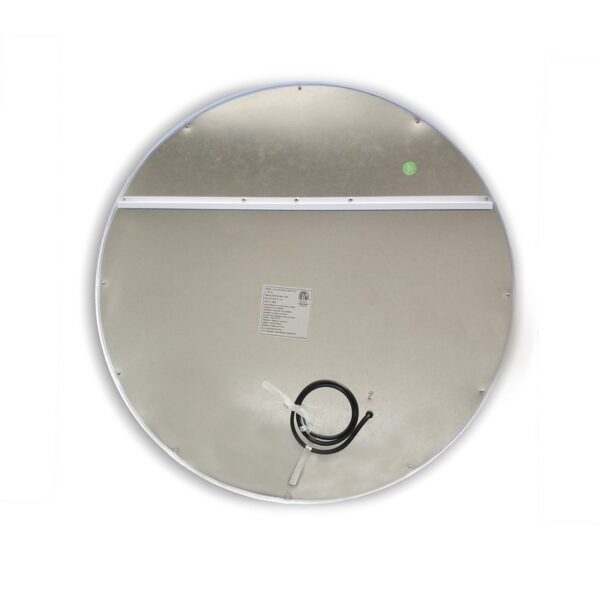 Altair 745032-LED-NF Padova 32 Inch Round Frameless Modern LED Bathroom Vanity Mirror