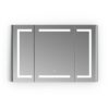 Altair 760048-LED-MC Bojano 48 Inch Rectangle Frameless Surface-Mount or Recessed LED Lighted Bathroom Medicine Cabinet