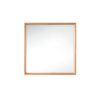 James Martin 803-M35.4-NTA Milan 35.4 Inch Square Cube Mirror in Natural Ash