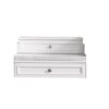 James Martin 825-DU22-BW De Soto 23 Inch Optional Drawer Unit in Bright White